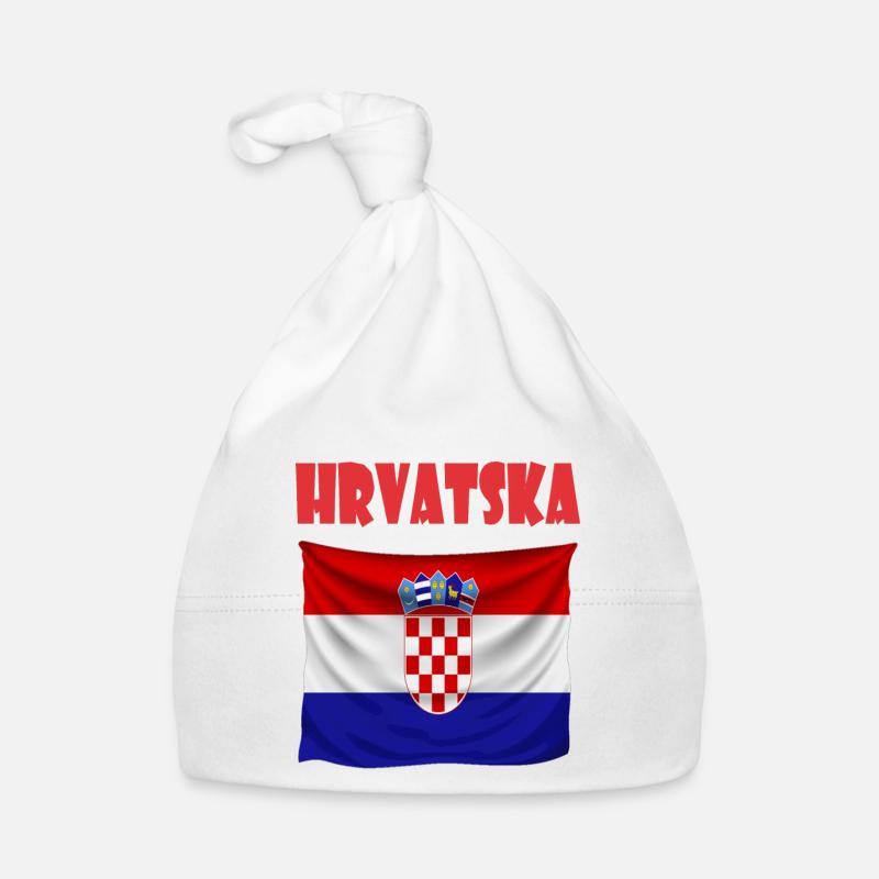Kroatien Design Baby Bio-Mütze
