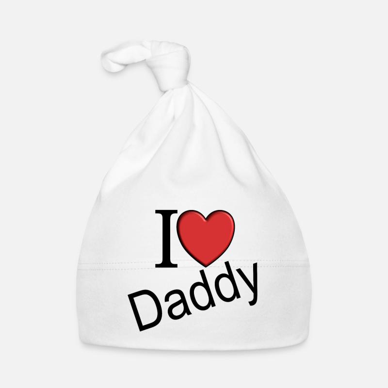 I love Daddy Organic Baby Cap