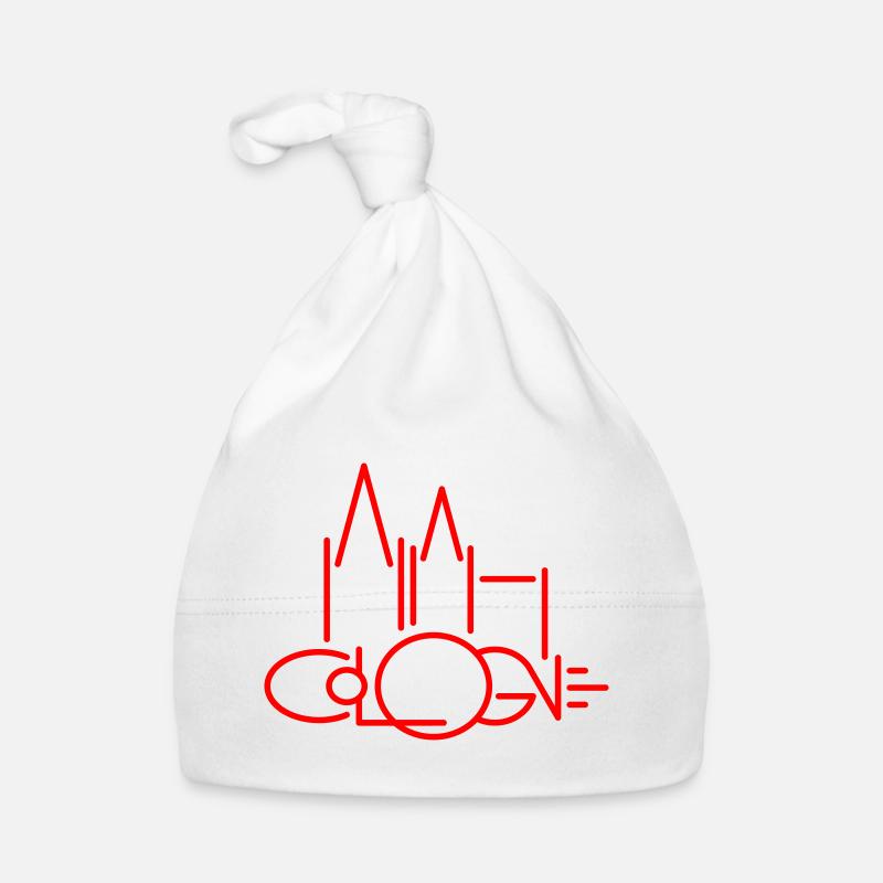 Cologne - Bonnet bio Bébé - blanc