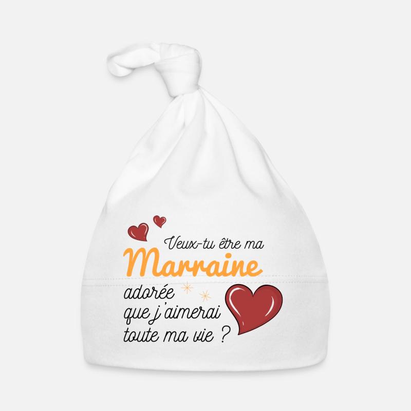 Demande Marraine Originale Bonnet bio Bébé