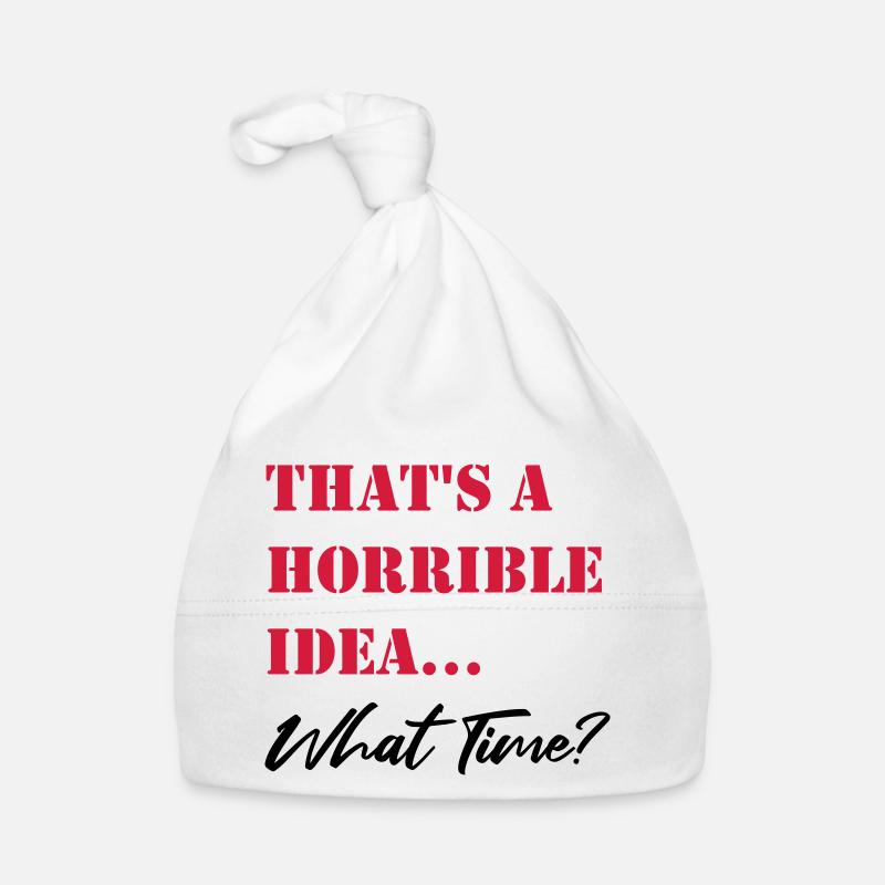C’est une idée horrible Bonnet bio Bébé