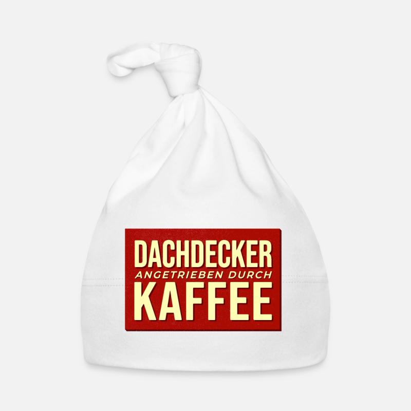 Dachdecker Kaffee Antrieb Baby Bio-Mütze