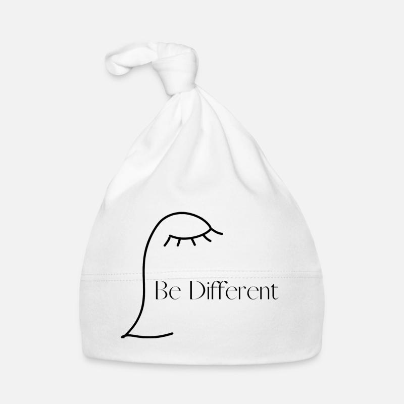 Être différent des autres Bonnet bio Bébé