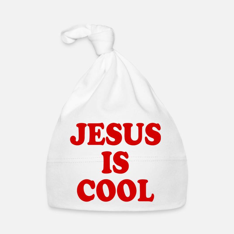 Jesus is cool Baby Bio-Mütze