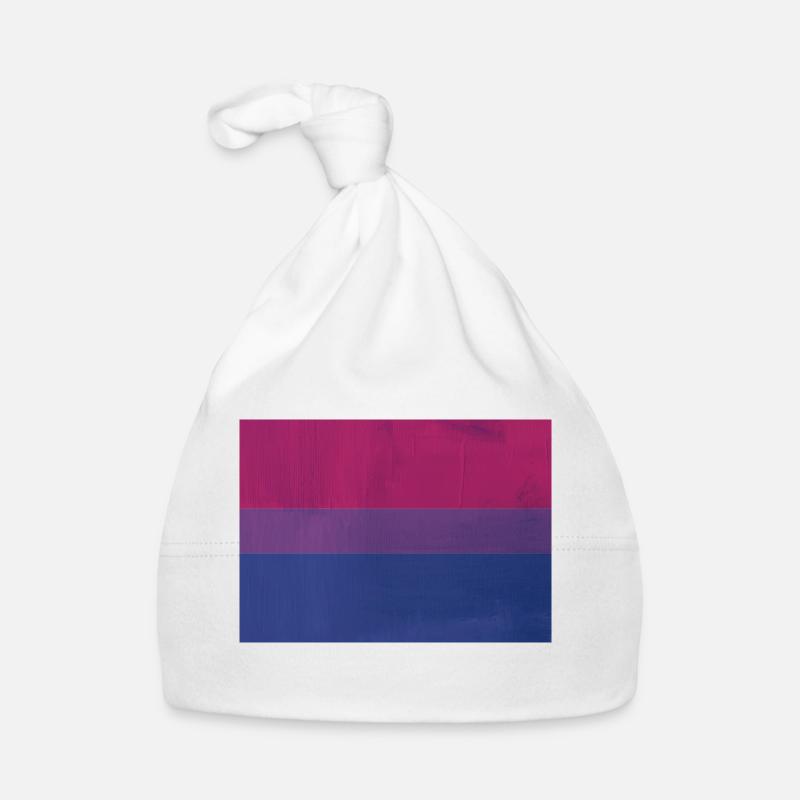 Bi Pride Flag Organic Baby Cap