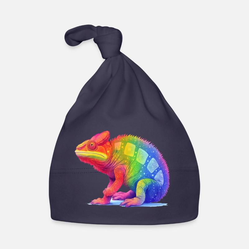 Pride chameleon Baby Bio-Mütze