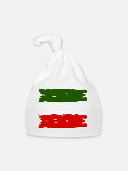 The Italians - Organic Baby Cap - white - Front