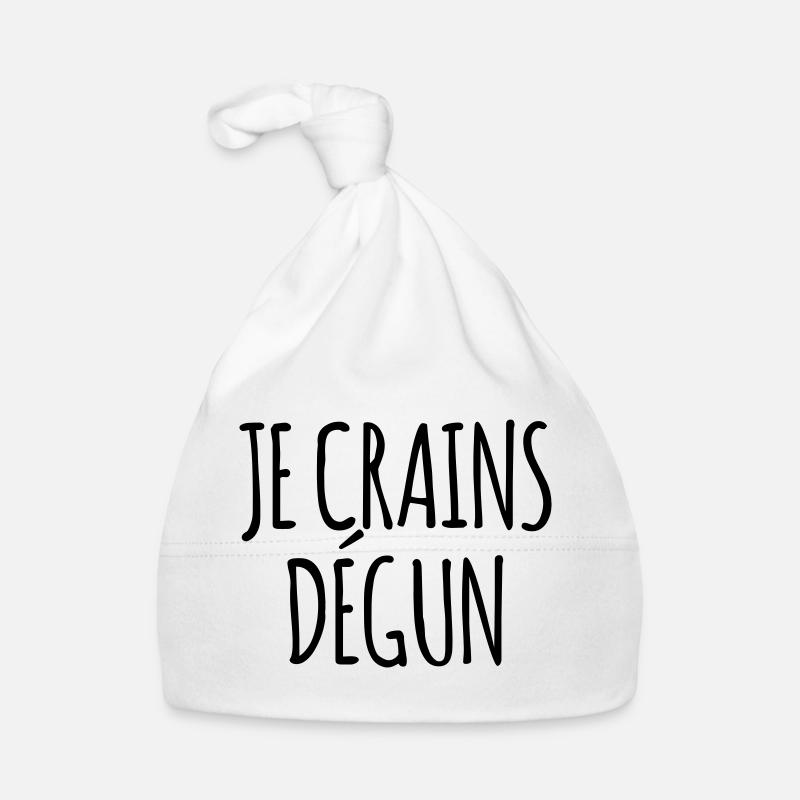 Je crains dégun - Marseille bébé Bonnet bio Bébé