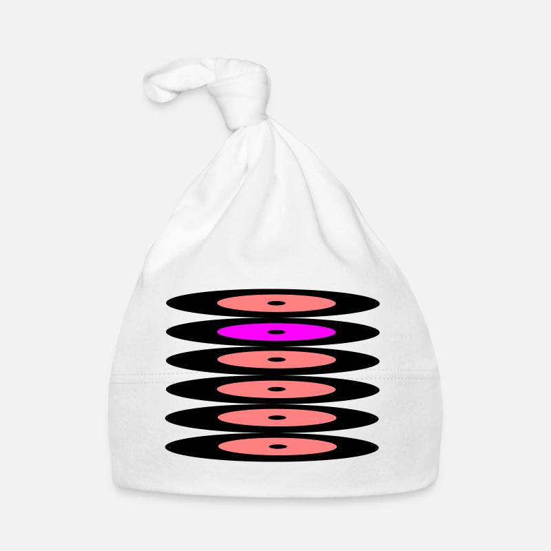 Schallplatten Baby Bio-Mütze