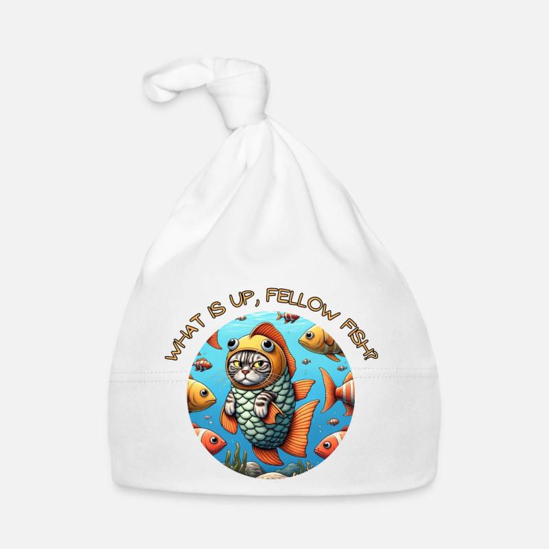 Fellow Fish Organic Baby Cap