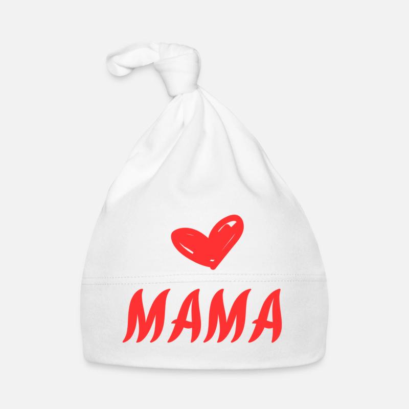 Mama 💞 Baby Bio-Mütze