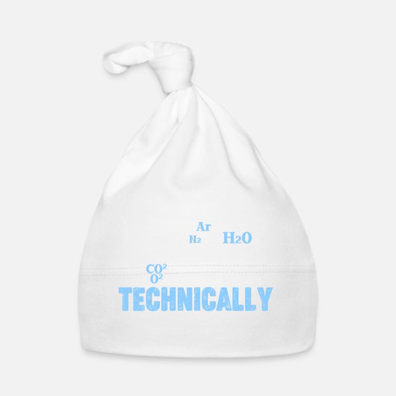 Technically, it's always crowded - Organic Baby Cap
