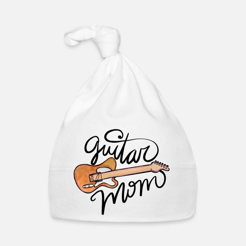 Gitarre Mama Baby Bio-Mütze