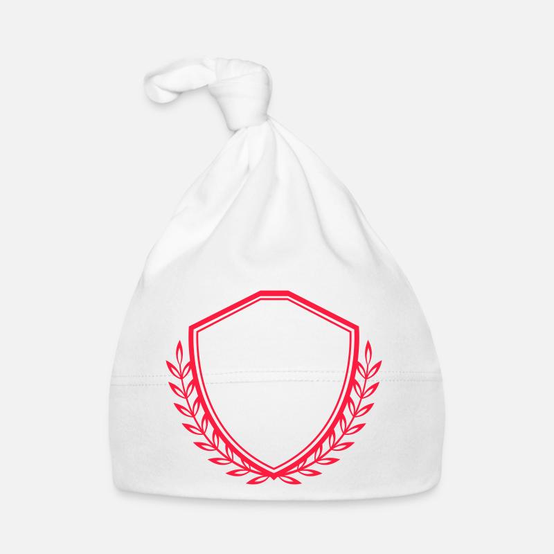 wappen crest Baby Bio-Mütze