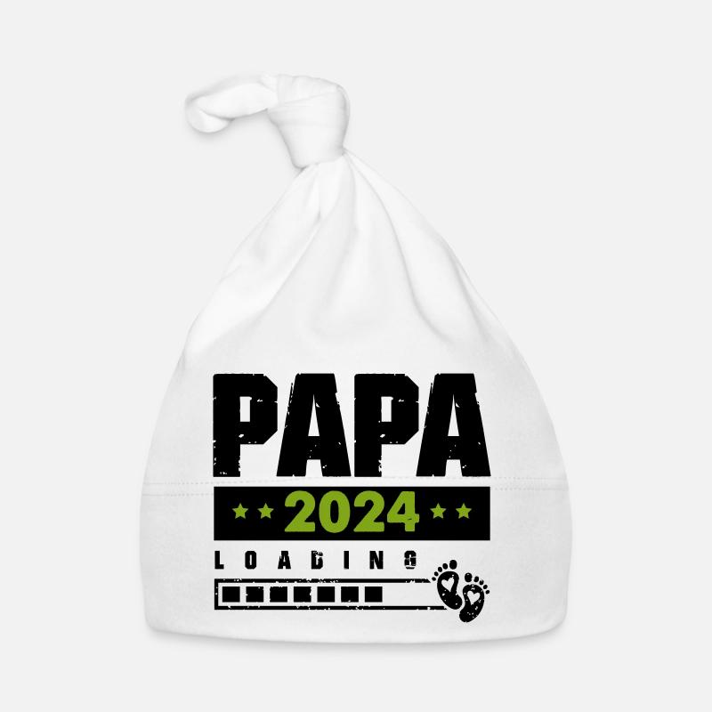 papa 2024 loading Baby Bio-Mütze