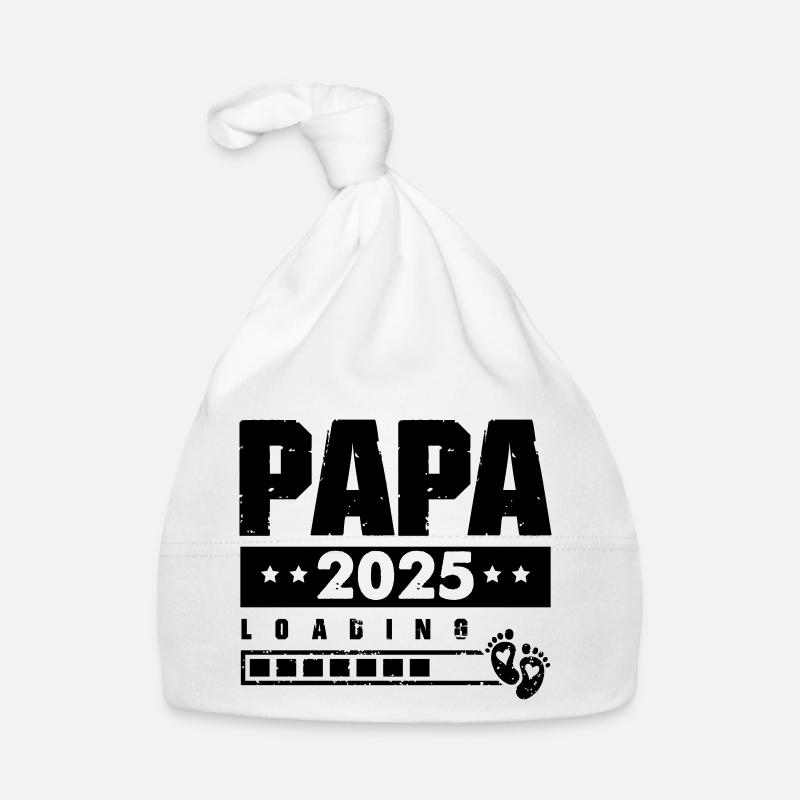 papa 2025 loading Baby Bio-Mütze