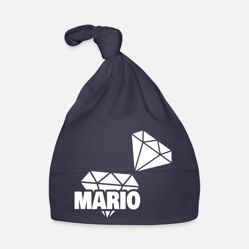 Gift for Mario Organic Baby Cap