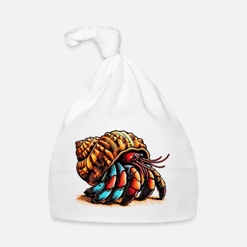 Hermit crab Organic Baby Cap