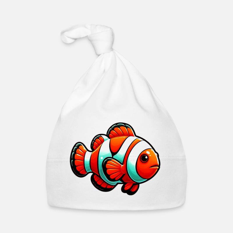 Clownfisch Baby Bio-Mütze