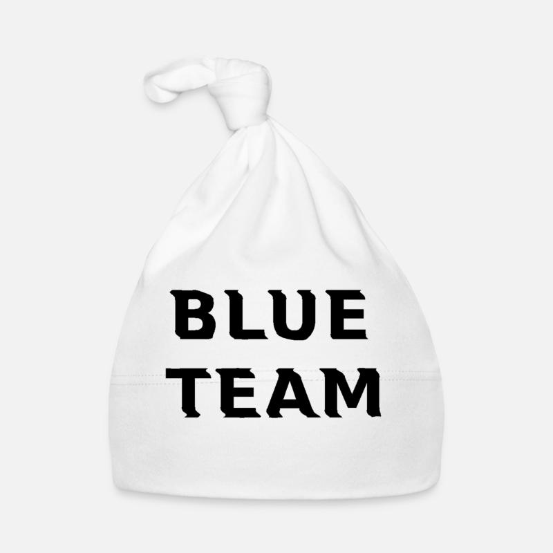 Blue Team black Baby Bio-Mütze