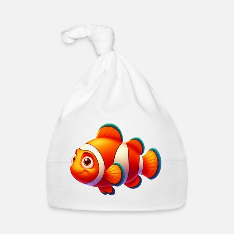 Clownfisch Baby Bio-Mütze