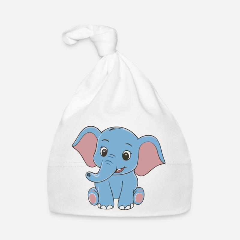MIGNON BÉBÉ ÉLÉPHANT Bonnet bio Bébé