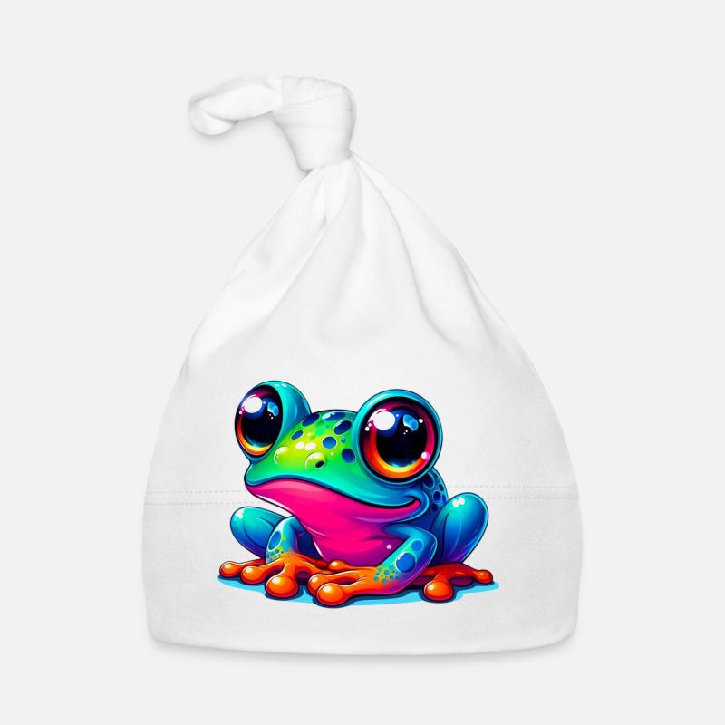 Frog Organic Baby Cap