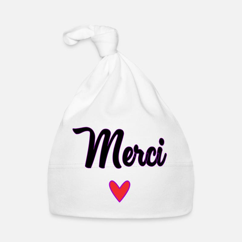MAÎTRE. MAITRE. MERCI. MERCI MAÎTRE. MAITRE Bonnet bio Bébé