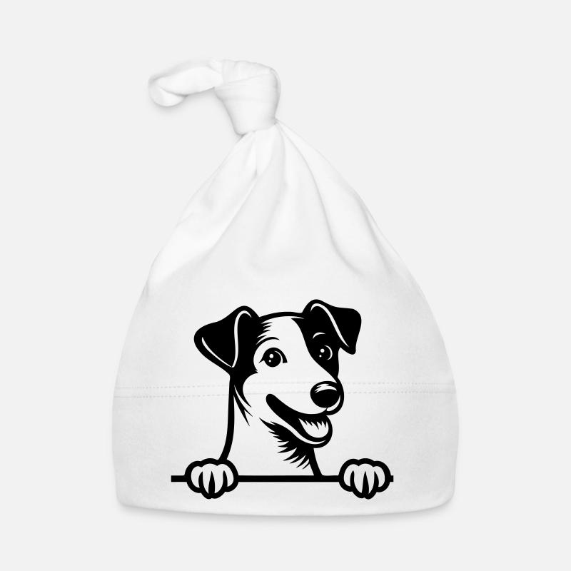 Jack Russel Terrier Baby Bio-Mütze
