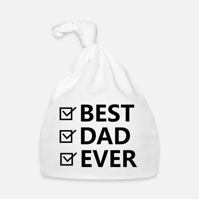 Best Dad Ever. Baby Bio-Mütze