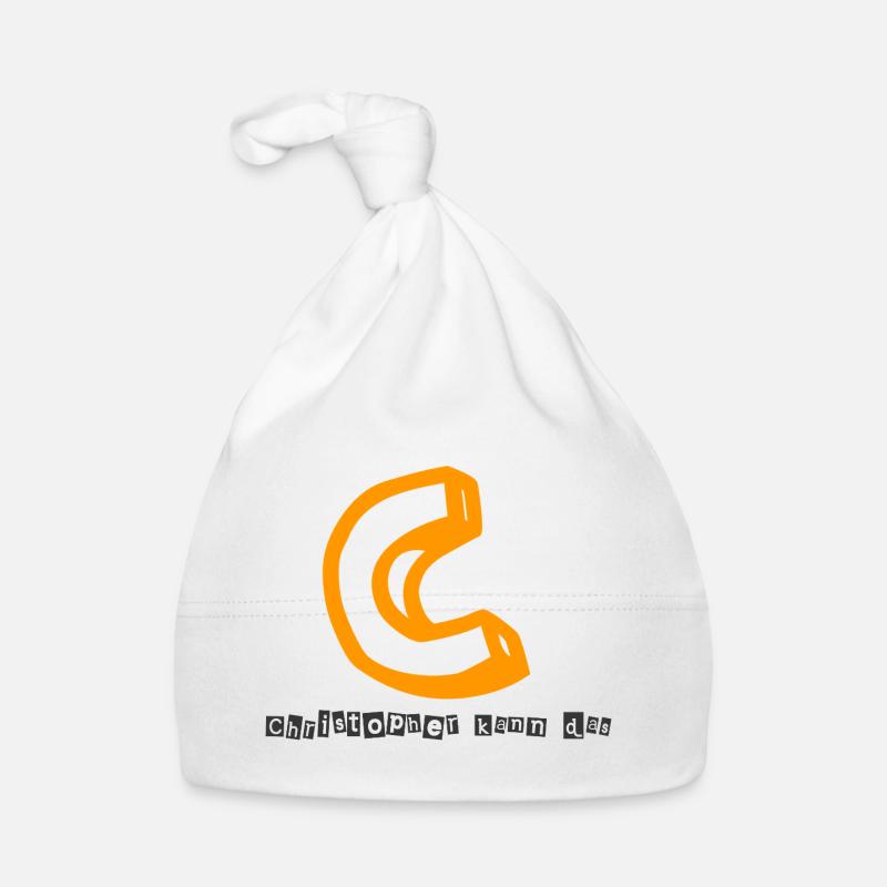 Christopher kann das Abstrakter Kaugummi-Print Baby Bio-Mütze