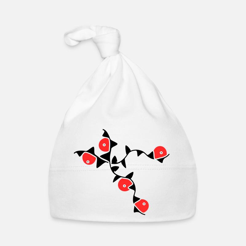 Vrilles de fleurs Bonnet bio Bébé