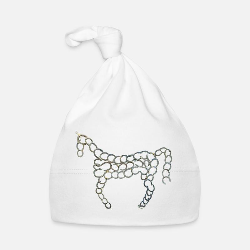 Cheval de fer Bonnet bio Bébé
