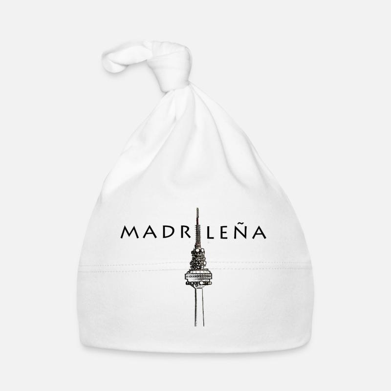 MADRILENIUM - Baby Bio-Mütze - Weiß