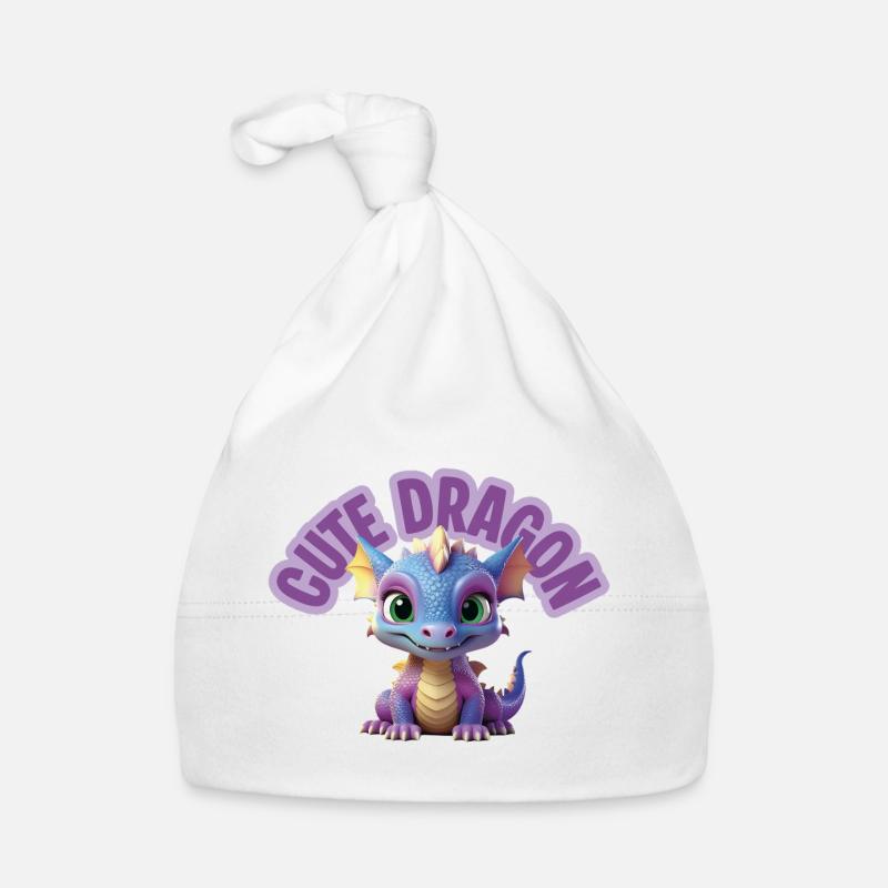 Dragon mignon Bonnet bio Bébé
