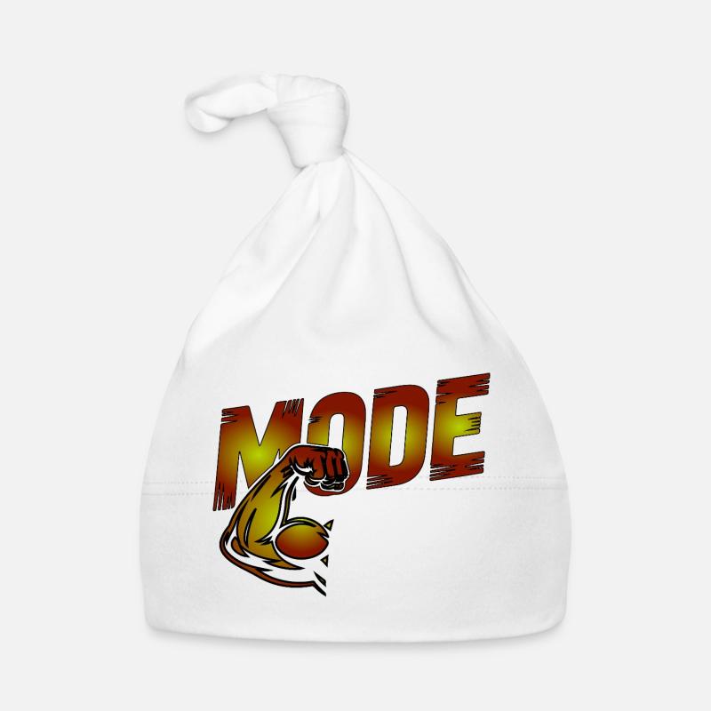Empowerment Fist with Bold Text Organic Baby Cap