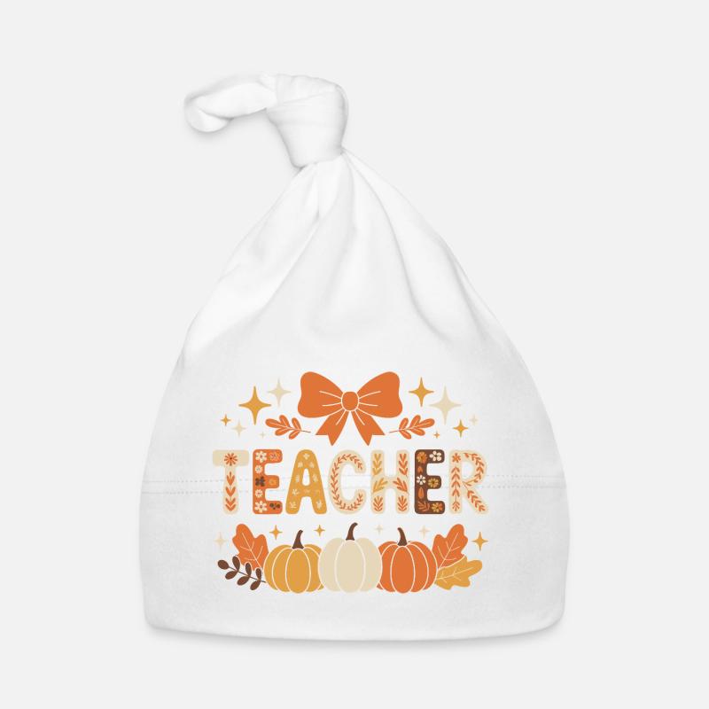 Herbst Lehrer Baby Bio-Mütze