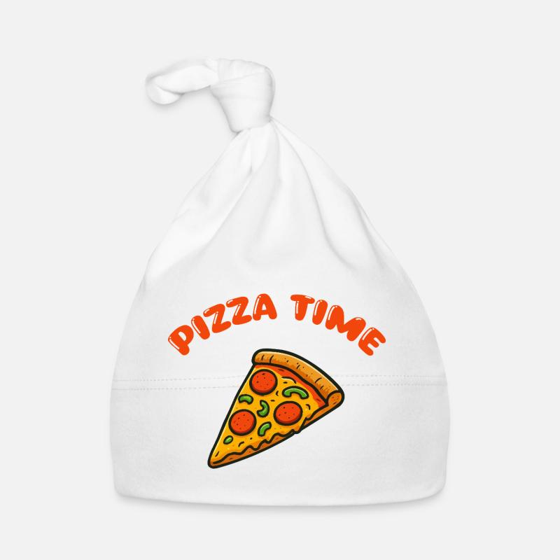 Pizza Comic Baby Bio-Mütze