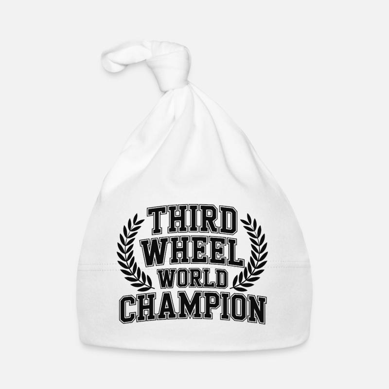 Third Wheel World Champion Organic Baby Cap