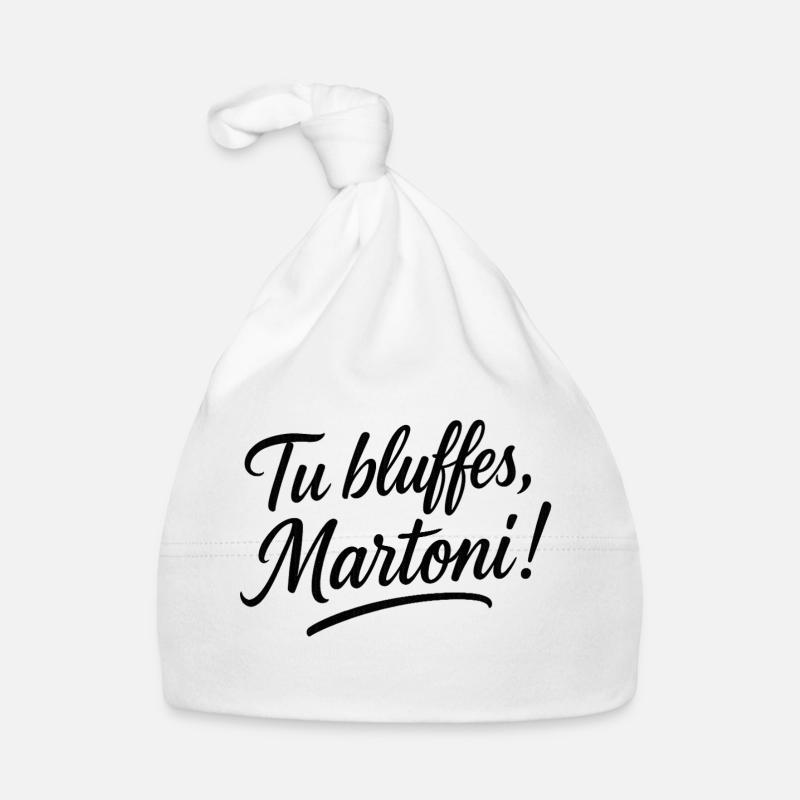 la cité de la peur - Bonnet bio Bébé - blanc