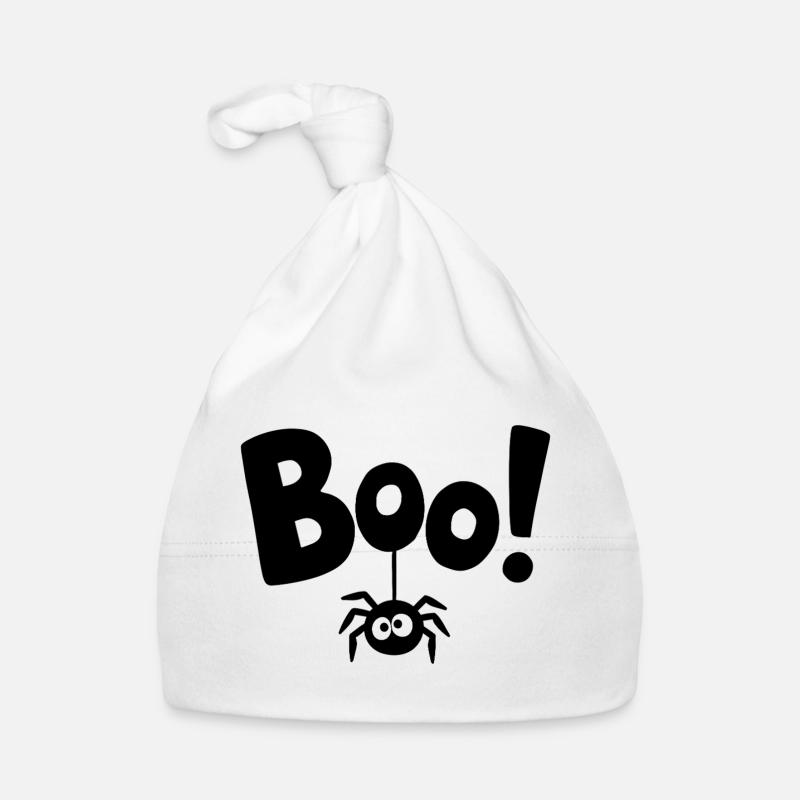 HOU! Drôle de déclaration d’araignée disant Bonnet bio Bébé