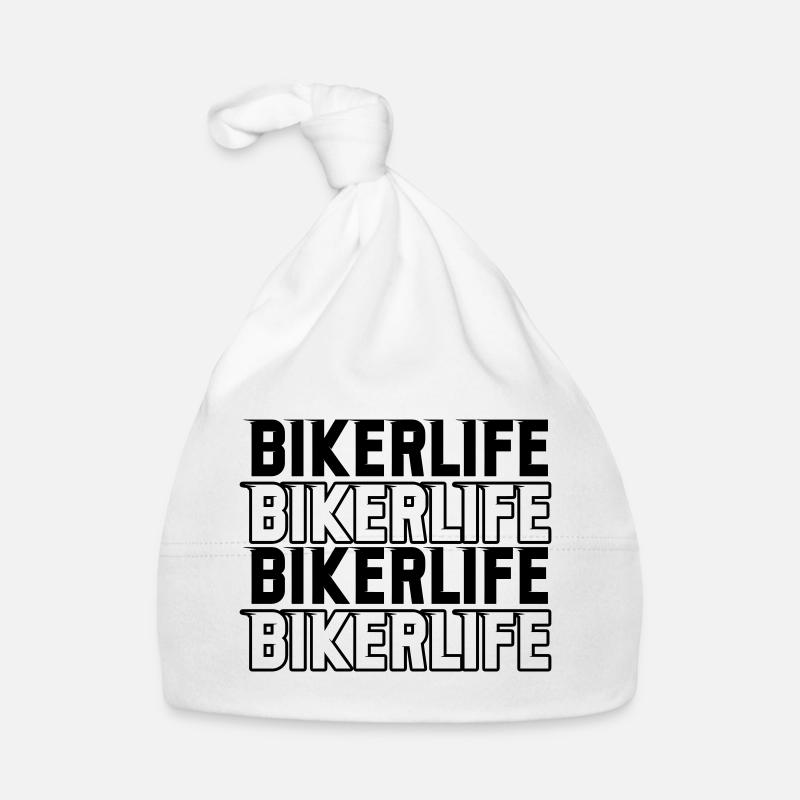 Biker_life_fast Bonnet bio Bébé