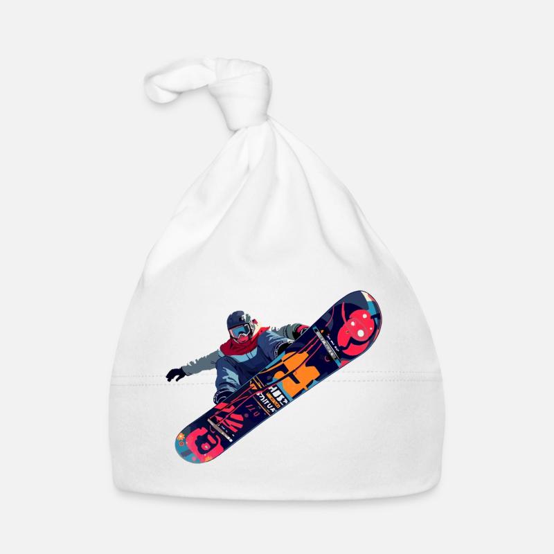 snowboard Organic Baby Cap