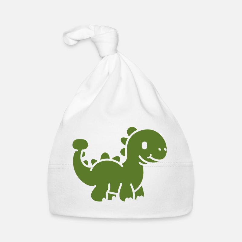 Cute Little Dinosaur Organic Baby Cap