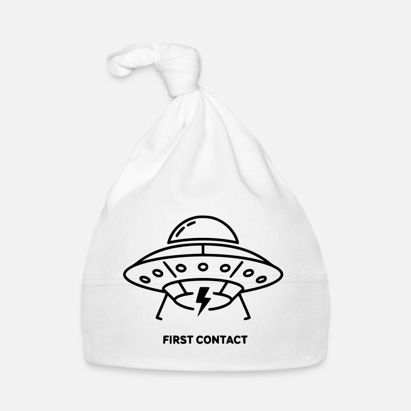UFO First Contact Alien Blitz Vektor Baby Bio-Mütze