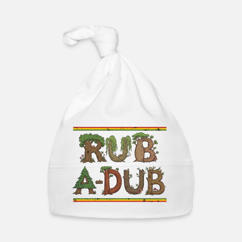 Dub Reggae Forest Baby Bio-Mütze