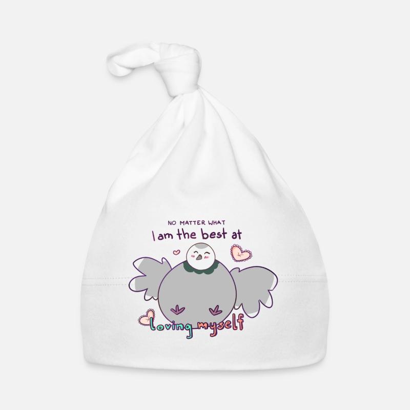 Quoi qu’il arrive, je suis le meilleur pour m’aimer moi-même Bonnet bio Bébé