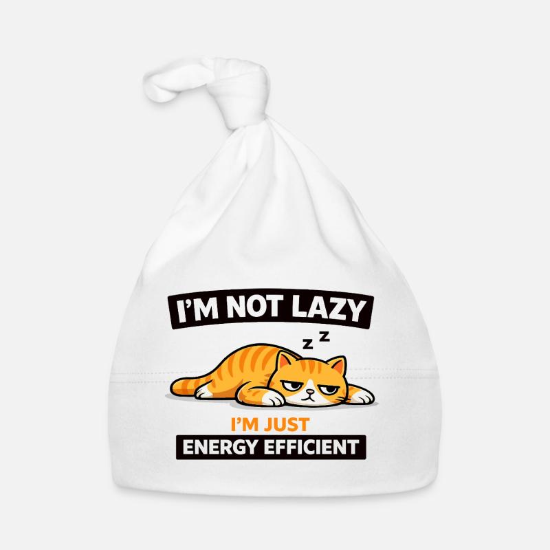 Energy Efficient Cat Nap Organic Baby Cap