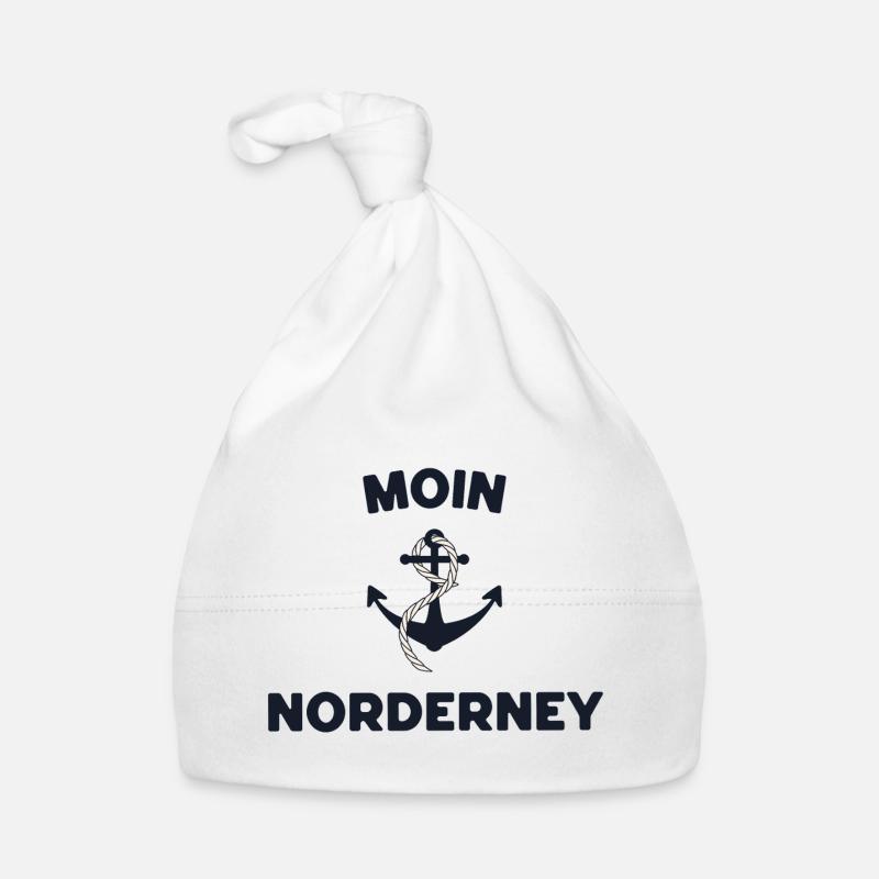 Moin Norderney – Conception d’ancres maritimes Bonnet bio Bébé