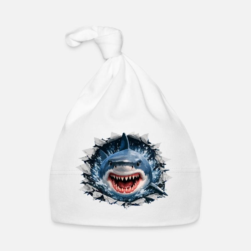 Conception de l’épidémie de requins de rupture Bonnet bio Bébé